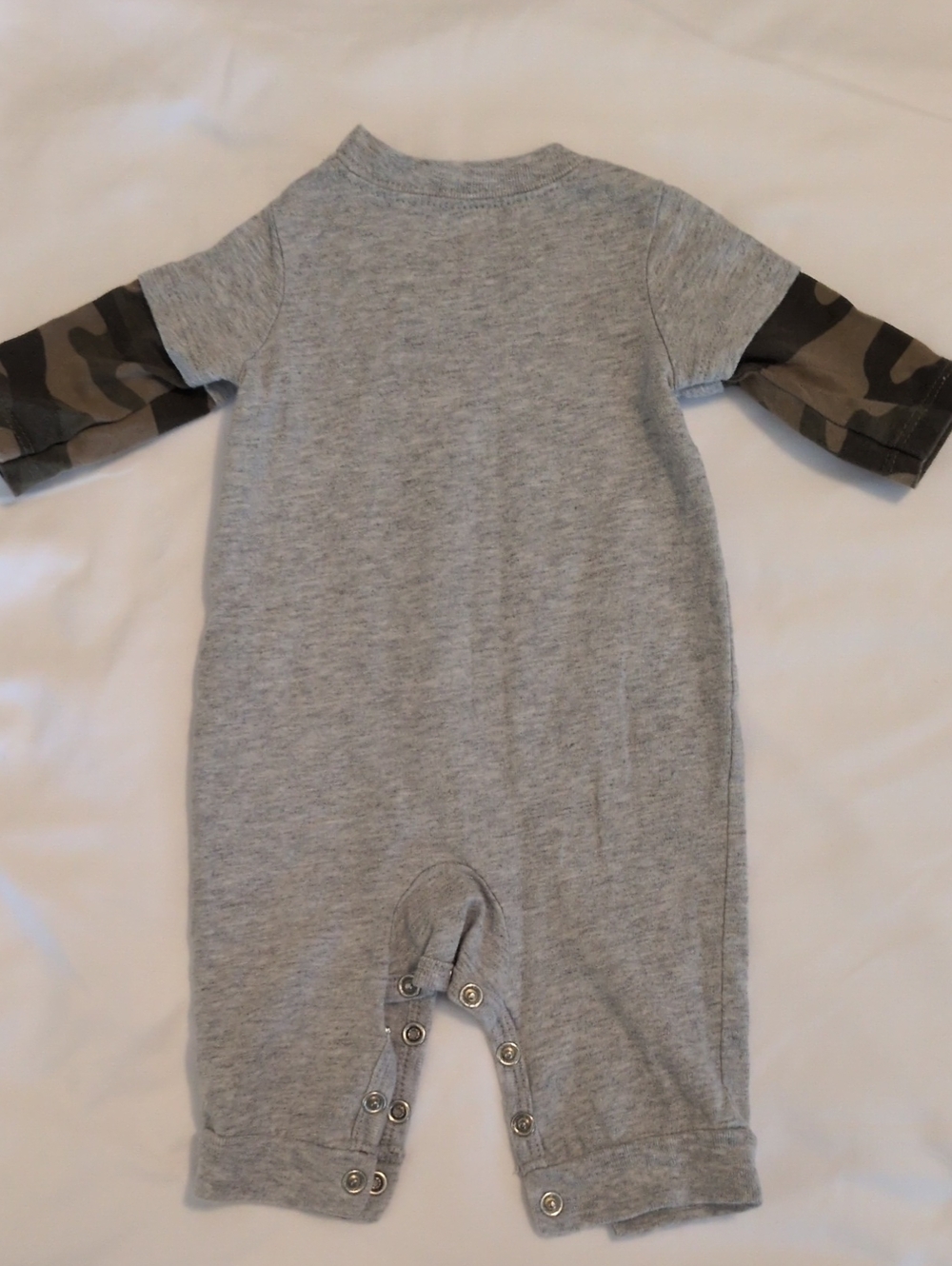 Carter's Newborn Onesie Lot Camping Major Cutie Little Brother - Picture 3 of 9